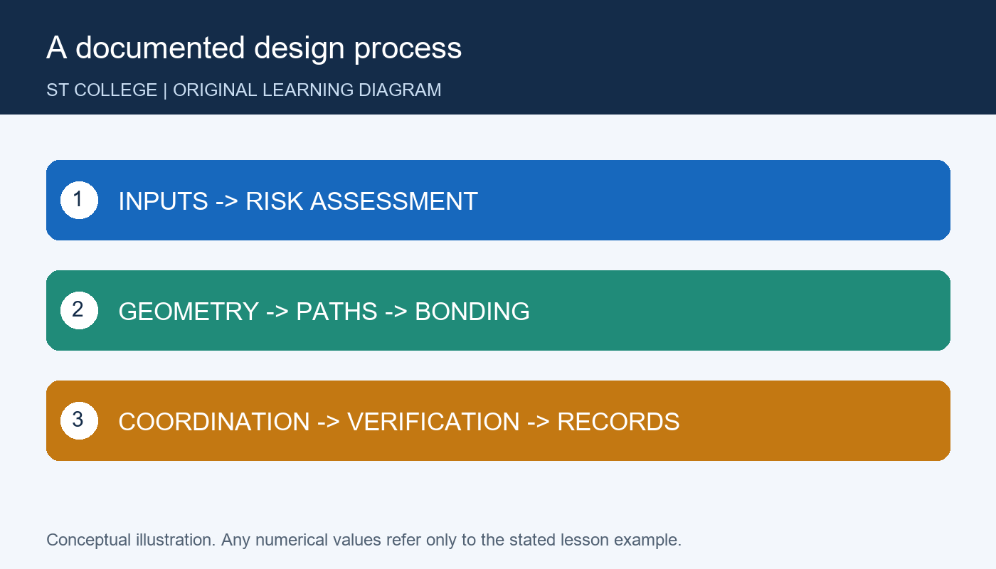 رسم تعليمي أصلي خاص بالموقع — A documented design process